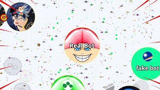 So many Real Bots and So laggy AGAR.IO MOBILE