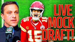 Chiefs Run it Back Draft  Sunday Night Live Mock & Hangout