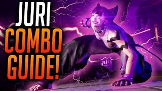 STREET FIGHTER 6 JURI COMBOS Starter Combo Guide