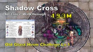 BB iRO SX - Old Glast Heim Challenge Lv.1 Walkthrough - IRO Chaos