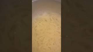 Easy Fettucine Alfredo Shrimp Pasta #shorts #shortsvideo #asmr #cooking #recipe