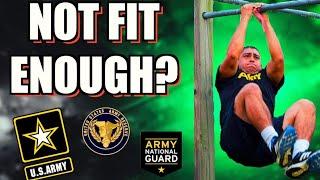 Not Fit Enough At Army Basic Training??  What Happens??