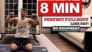 8 Min Amazing Full Body Workout  Build Muscle and Lose Fat  velikaans