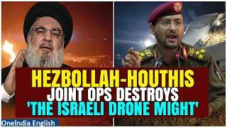 Hezbollah and Houthis’ Air Defense Upgrades Down Israeli US Drones Panicking Tel Aviv  Watch