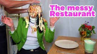 The messy Restaurant Pie in the face