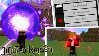 This New Jujutsu Kaisen Addon is SICK  Jujutsu Kaisen AddonMod For Minecraft PE  1.20.71