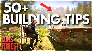 50+ BUILDING Tips in Sons of the Forest 2024 Sons of the Forest Tips & Tricks