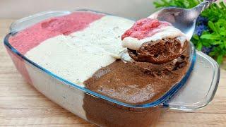 Ice cream without sugar No cream  no milk Only 2 ingredients In 1 minute