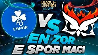 Wild Rift SUPERMASSIVE BLAZE E-SPOR vs BAL E-SPOR  CHALLENGER ELO TURNUVA League of Legends