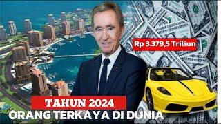 10 ORANG TERKAYA DI DUNIA 2024MEMILIKI HARTA RIBUAN TRILIUN ORANG TERKAYA NO 1 DI DUNIA