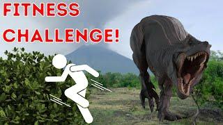 Dino Dodge Challenge Workout - Get Active Games