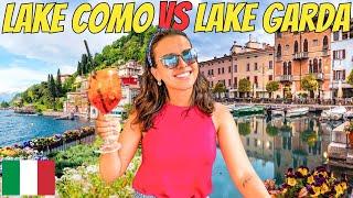 WHICH IS BEST? LAKE COMO AND LAKE GARDA TRAVEL GUIDE  Bellagio Malcesine & more