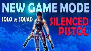 SNEAKY SILENCERS - 20 KILL SOLO VS SQUAD  NEW GAME MODE Fortnite Battle Royale