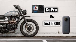 GoPro Hero 10 vs Insta360 ONE X2  Which is best for MotoVlogging?