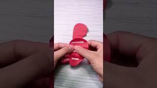 DIY Paper Apple Tutorial  How to Fold and Cut a Paper Apple #OrigamiApple #DIY #Shorts