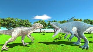 Indominus Rex vs King Shark - Animal Revolt Battle Simulator