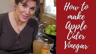 How to make Homemade Apple Cider Vinegar with the Mother - DIY Prepsteading