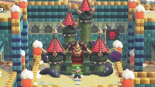 Sunbaked Desert Palace W4 Castle All Purple Coins 100% Walkthrough *Super Mario Bros Wonder*