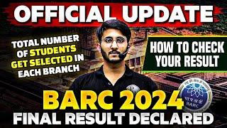 BARC 2024 Final Result Declared  How to Check  Complete Details