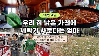 사위표 스페인 음식 & 우리집 낡은 가전 보고 마음 아팠는지 플렉스하시겠다는 친정 엄마