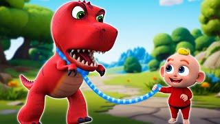 My Pet T-rex - Dinosaur Song - Baby Songs - Kids Song & Nursery Rhymes  Songs Little PIB