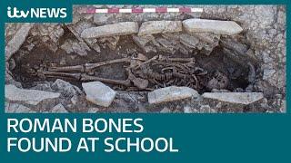 Ancient Roman burial plot unearthed on the site of new Somerset school  ITV News