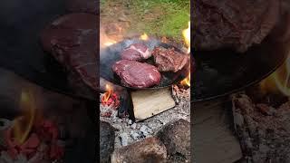 Transforming meat into mouthwatering bliss  #steak #firekitchen