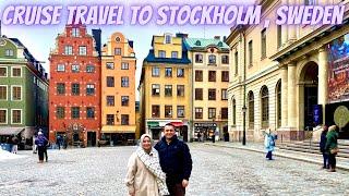Cruise Travel from Helsinki to Stockholm Sweden