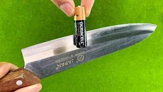 Easy Way To Sharpen A Knife Like A Razor Sharp  Amazing Idea