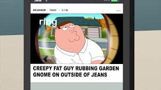 Family Guy - To get caught on the Ring app