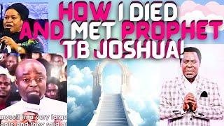 What He SAW WILL SHOCK YOU....The Legacy of Prophet TB JOSHUA Continues