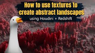 SideFX Houdini Tutorial - How to use images to extrude and create abstract illustrations