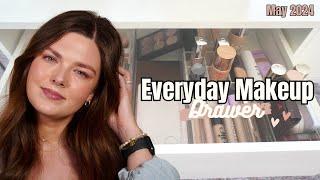 Everyday Makeup Drawer & GRWM  May 2024