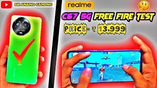 REALME C67 5G FREE FIRE TEST  realme c67 5g free fire gameplay + Heating + Battery Drain Test.