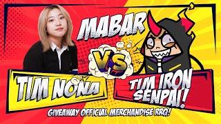 FUN MATCH VS IRON SENPAI - GIVEAWAY JERSY RRQ + DESKMAT