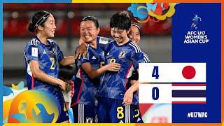 Full Match  AFC U17 Womens Asian Cup Indonesia 2024™  Group B  Japan vs Thailand