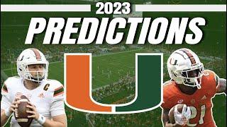 Miami 2023 College Football Predictions - Hurricanes Full Preview