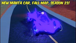 NEW MANTA CAR SEASON 23 FALL UPDATE  Roblox Jailbreak