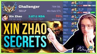70% Winrate Challenger Xin Zhao shares tips and tricks during this Coaching Session