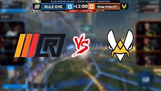 Rule One Vs Vitality FULL 12 MINUTE OVERTIME MOST INTENSE GAME IN ROCKET LEAGUE HISTORY