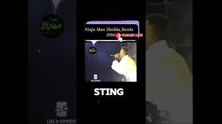 Ninja Man Tell Shabba Ranks Sting 1990
