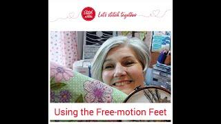 Janome Stitch Club UK - How to do Free-Motion Embroidery