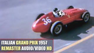 HD F1 1957 Italian Grand Prix Monza Highlights REMASTER AUDIOVIDEO