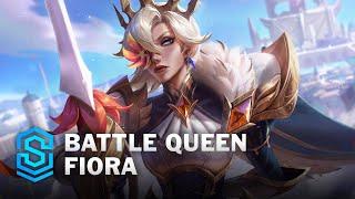 Battle Queen Fiora Skin Spotlight - League of Legends