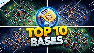 TOP 10 Best BH9 Blueprint CoC BASES of 2024 Stage 12 with Link  Clash of Clans