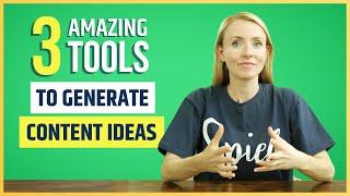Content Ideas 3 Amazing Tools To Help You Generate Ideas In 60 Seconds