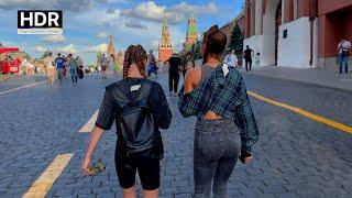  Red Square & Moscow Tour in 4K HDR Walking Russia 2024