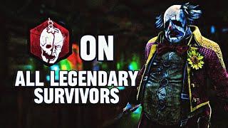 DbD Clown Mori on All Legendary Survivors