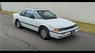 4K Review 1987 Honda Prelude 2.0 Si 5-Speee Manual Virtual Test-drive & Walk-around