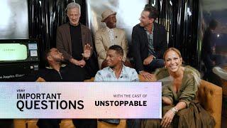 Jennifer Lopez and the crew from “Unstoppable” talk favorite sports movies